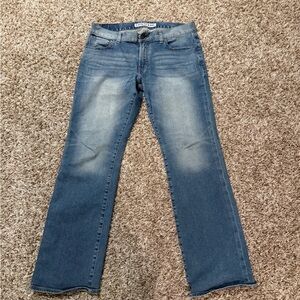 Express Blue Slim Fit Bootcut Jeans